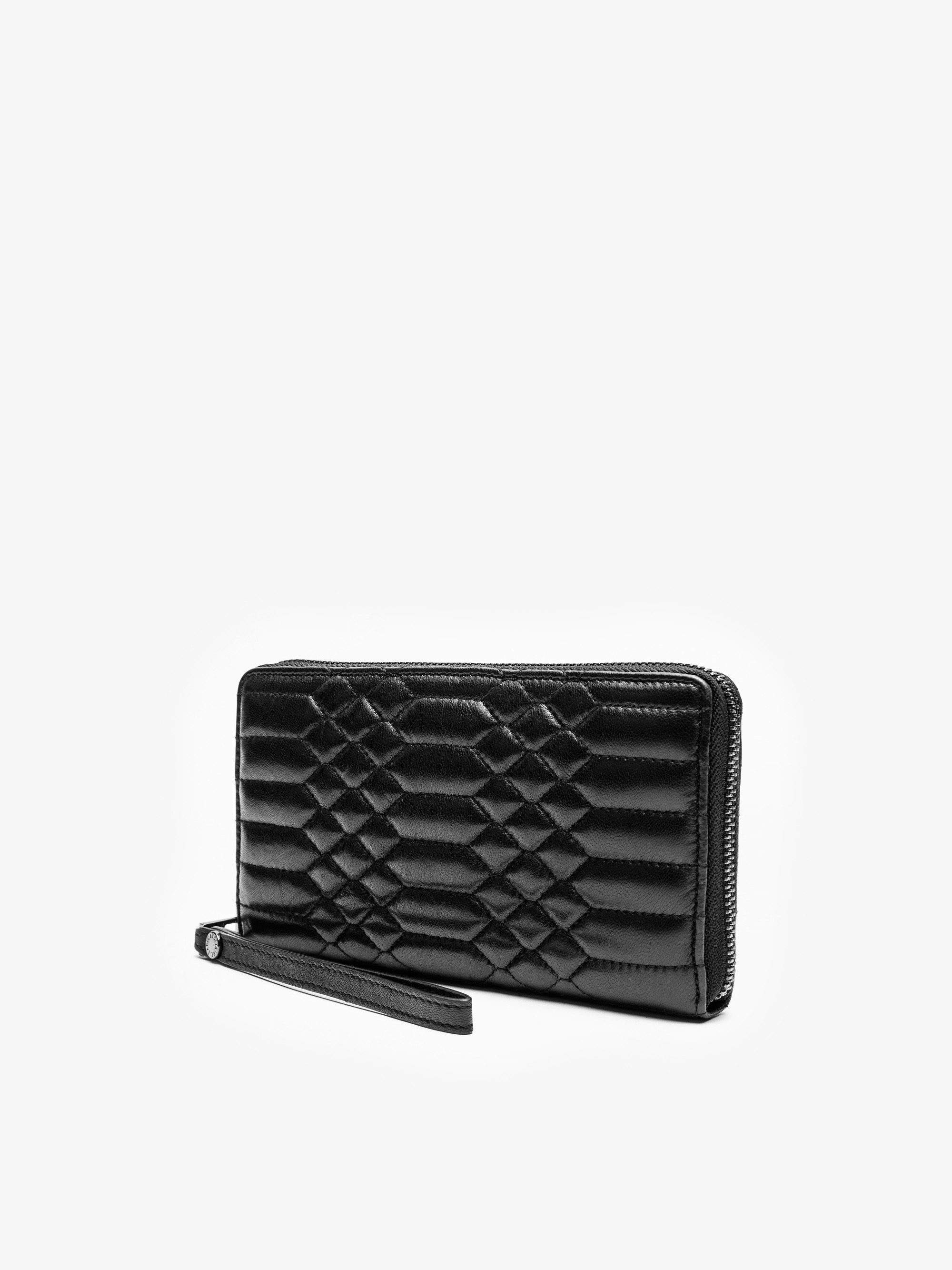 Quilted Compagnon Wallet - Quilted leather wallet.